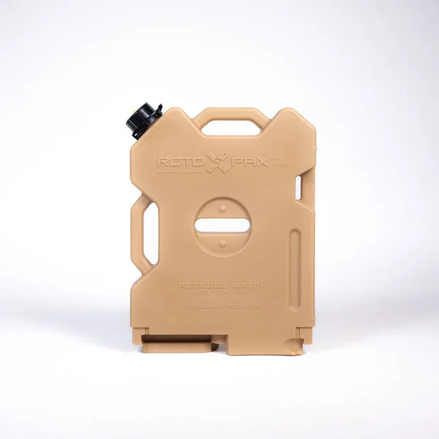 RX-2TAN – ROTOPAX Liquid Storage Container, Tan 2 Gallon Bolt-On/ Free Standing Formulated Plastic EPA And CARB Compl...